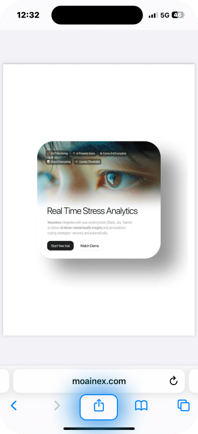 Open Share Menu screenshot